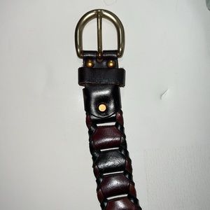 Vintage Unisex Genuine Leather Belt